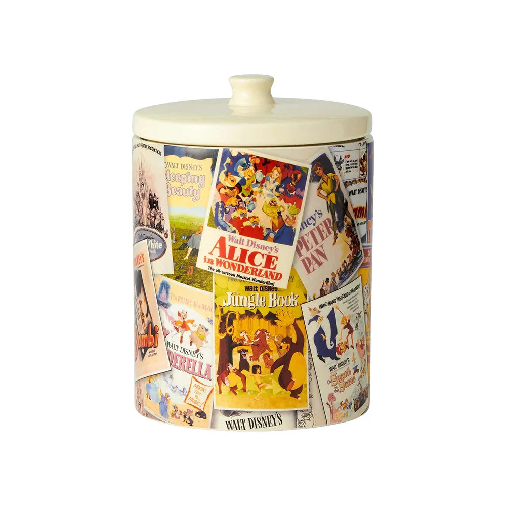 Disney Ceramics Cookie Canister - Classic Disney Collage