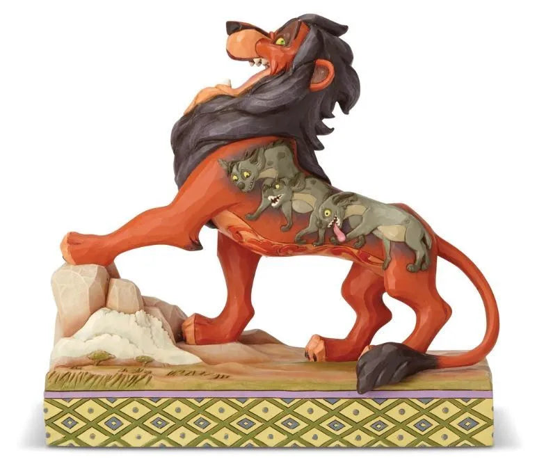 Jim Shore Disney Traditions - The Lion King Scar - Preening Predator