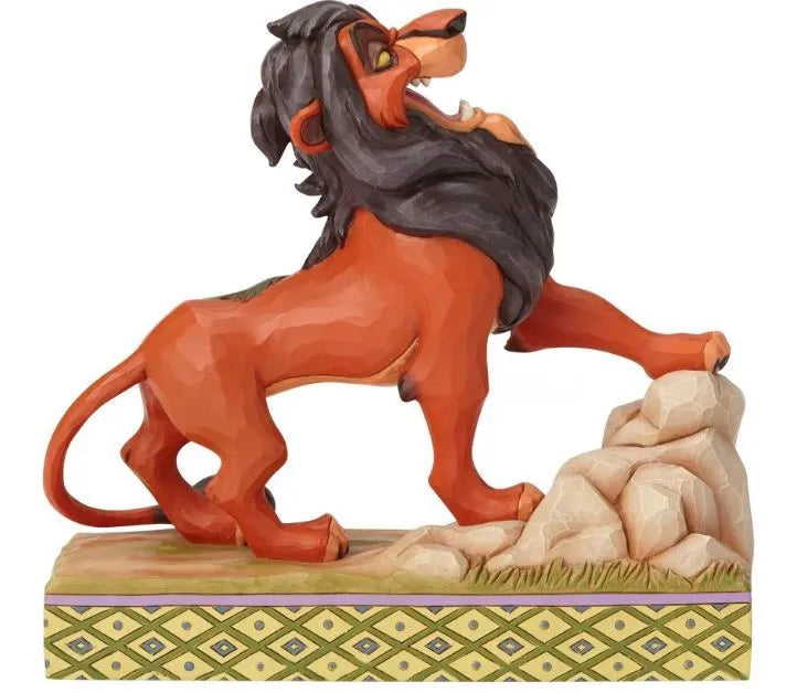 Jim Shore Disney Traditions - The Lion King Scar - Preening Predator
