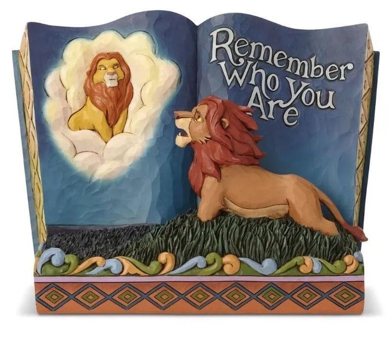 Jim Shore Disney Traditions - The Lion King - Remember Who You Are Storybook