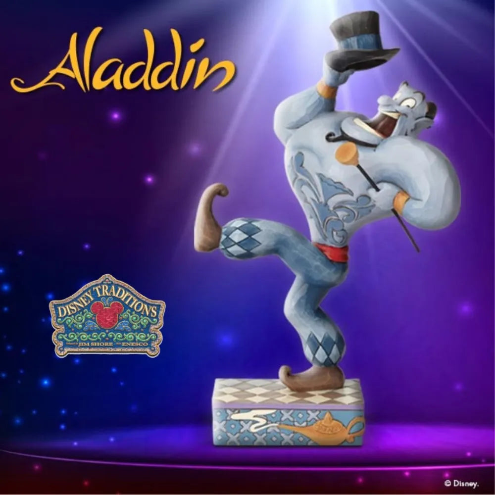 Jim Shore Disney Traditions - Aladdin Genie - Born Showman