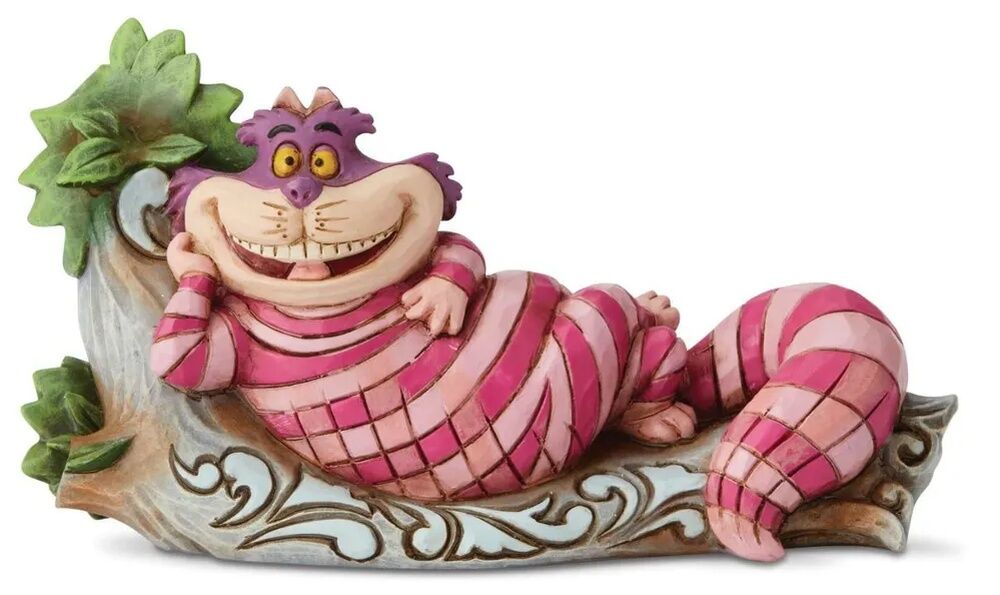 Jim Shore Disney Traditions - Alice In Wonderland Cheshire Cat - The Cat's Meow Personality Pose