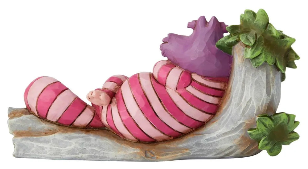 Jim Shore Disney Traditions - Alice In Wonderland Cheshire Cat - The Cat's Meow Personality Pose