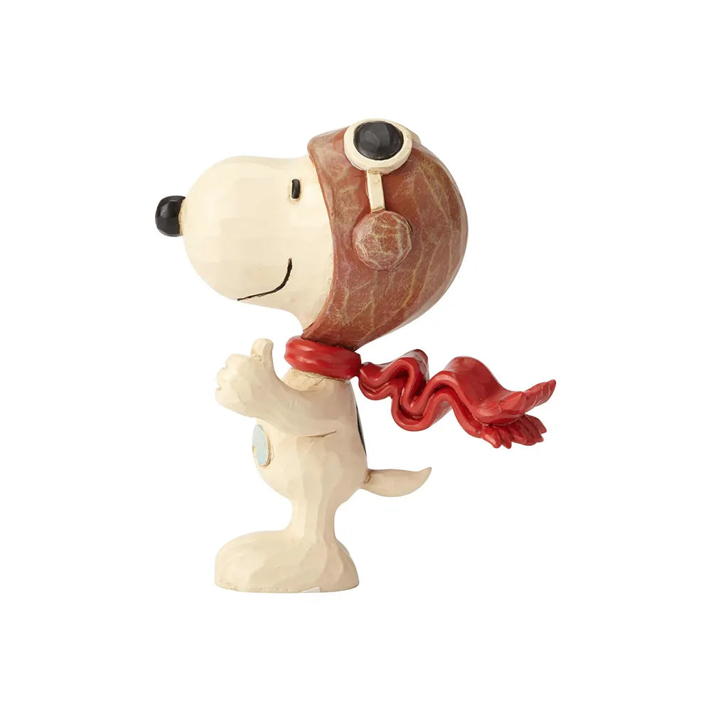 Peanuts by Jim Shore - Snoopy Flying Ace Mini Figurine