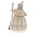 Jim Shore Heartwood Creek White Woodland - Snowman with Broom