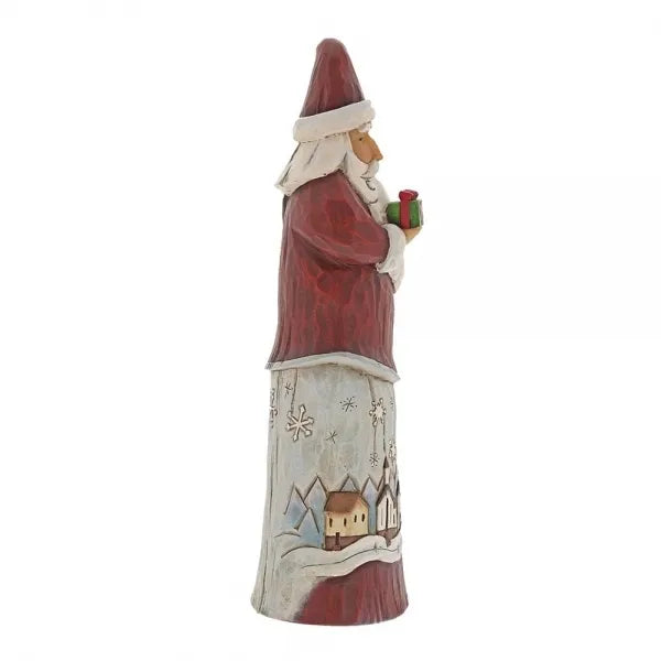Folklore by Jim Shore - Santa with Gift