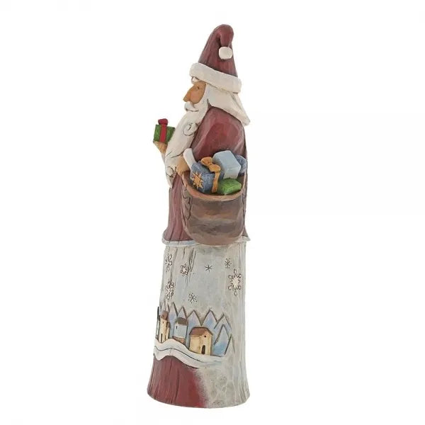 Folklore by Jim Shore - Santa with Gift