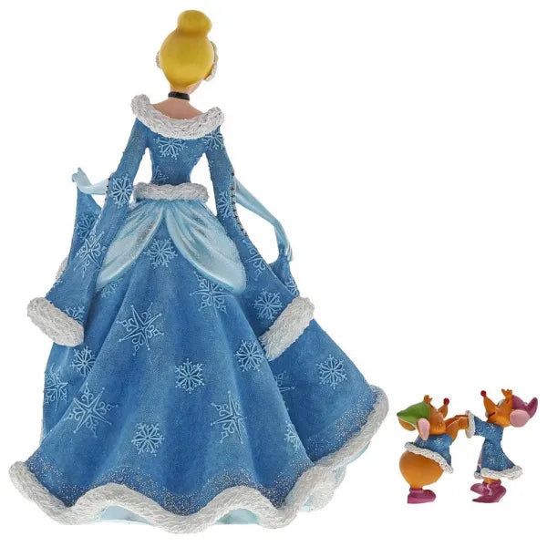 Disney Showcase Couture De Force - Christmas Cinderella with Jaq and Gus