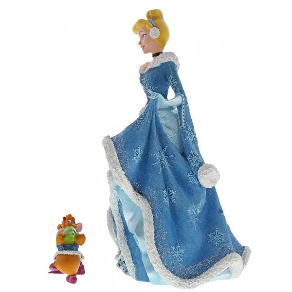 Disney Showcase Couture De Force - Christmas Cinderella with Jaq and Gus