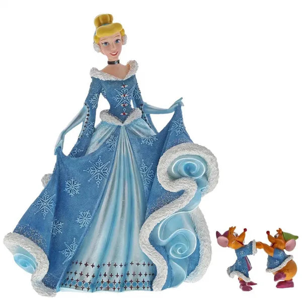 Disney Showcase Couture De Force - Christmas Cinderella with Jaq and Gus
