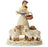 Jim Shore Disney Traditions - Beauty & the Beast Belle - Bookish Beauty White Woodland