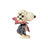Peanuts by Jim Shore - Snoopy Vampire Mini Figurine