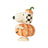 Peanuts by Jim Shore - Snoopy Pumpkin Mini Figurine