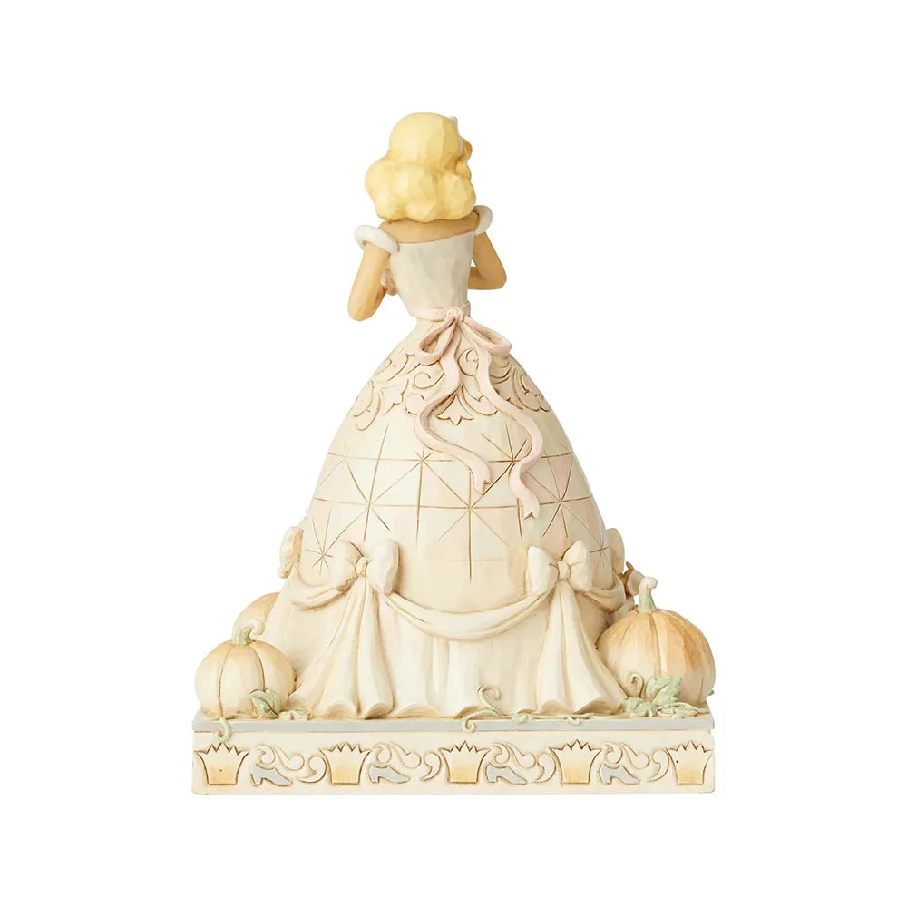 Jim Shore Disney Traditions - Cinderella - Darling Dreamer White Woodland
