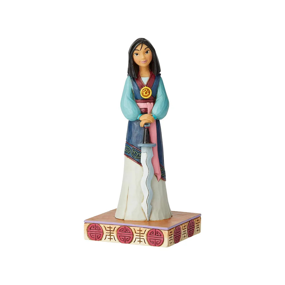 Jim Shore Disney Traditions - Mulan - Winsome Warrior Princess Passion