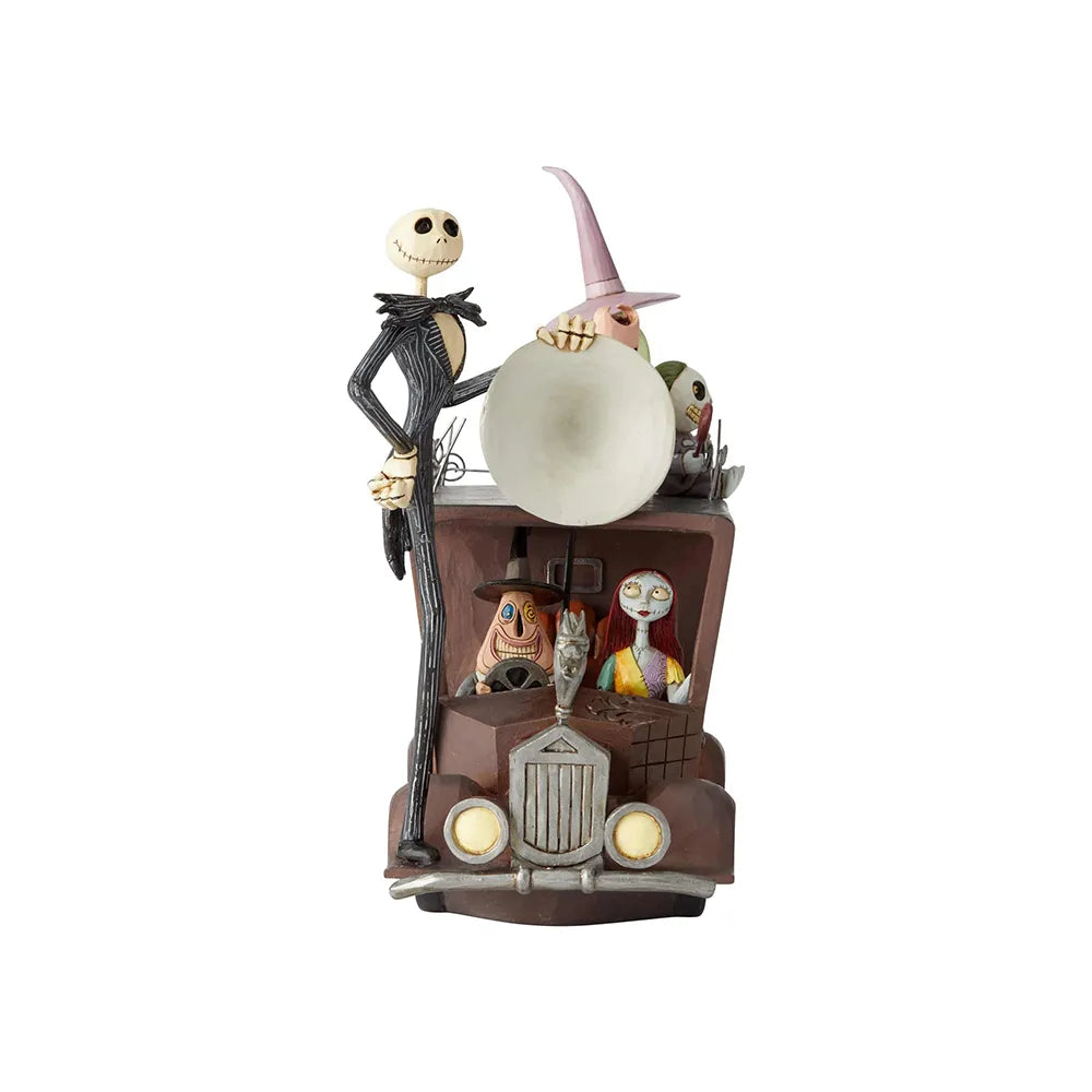 Jim Shore Disney Traditions - Nightmare Before Christmas Mayor's Car - Terror Triumphant