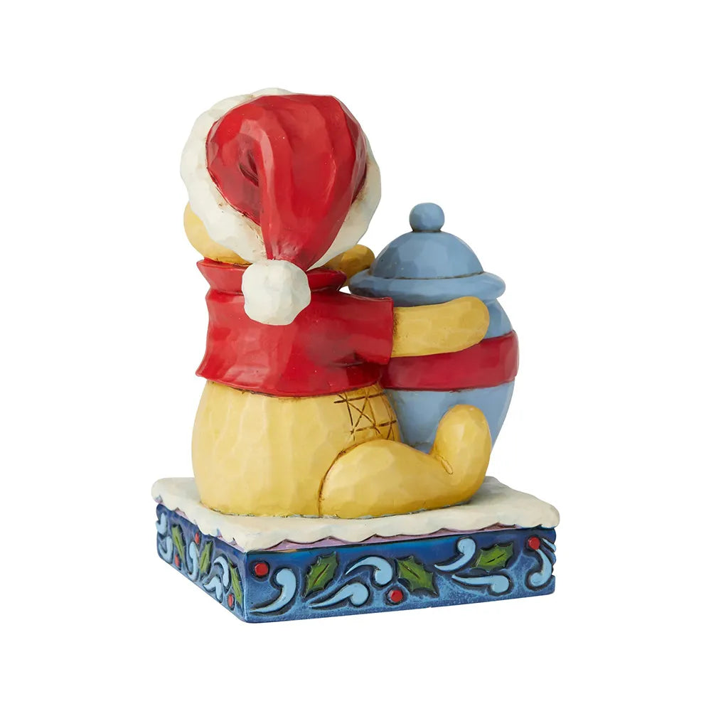 Jim Shore Disney Traditions - Winnie The Pooh Christmas - Holiday Hunny