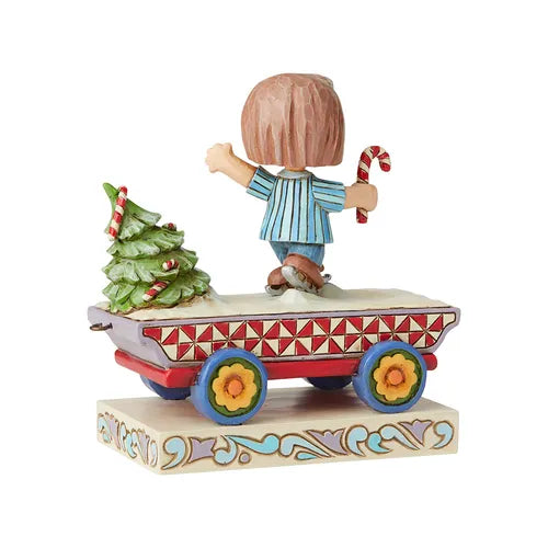 Peanuts by Jim Shore - Peppermint Patty Train - Skating Shenanigans (Car 4)