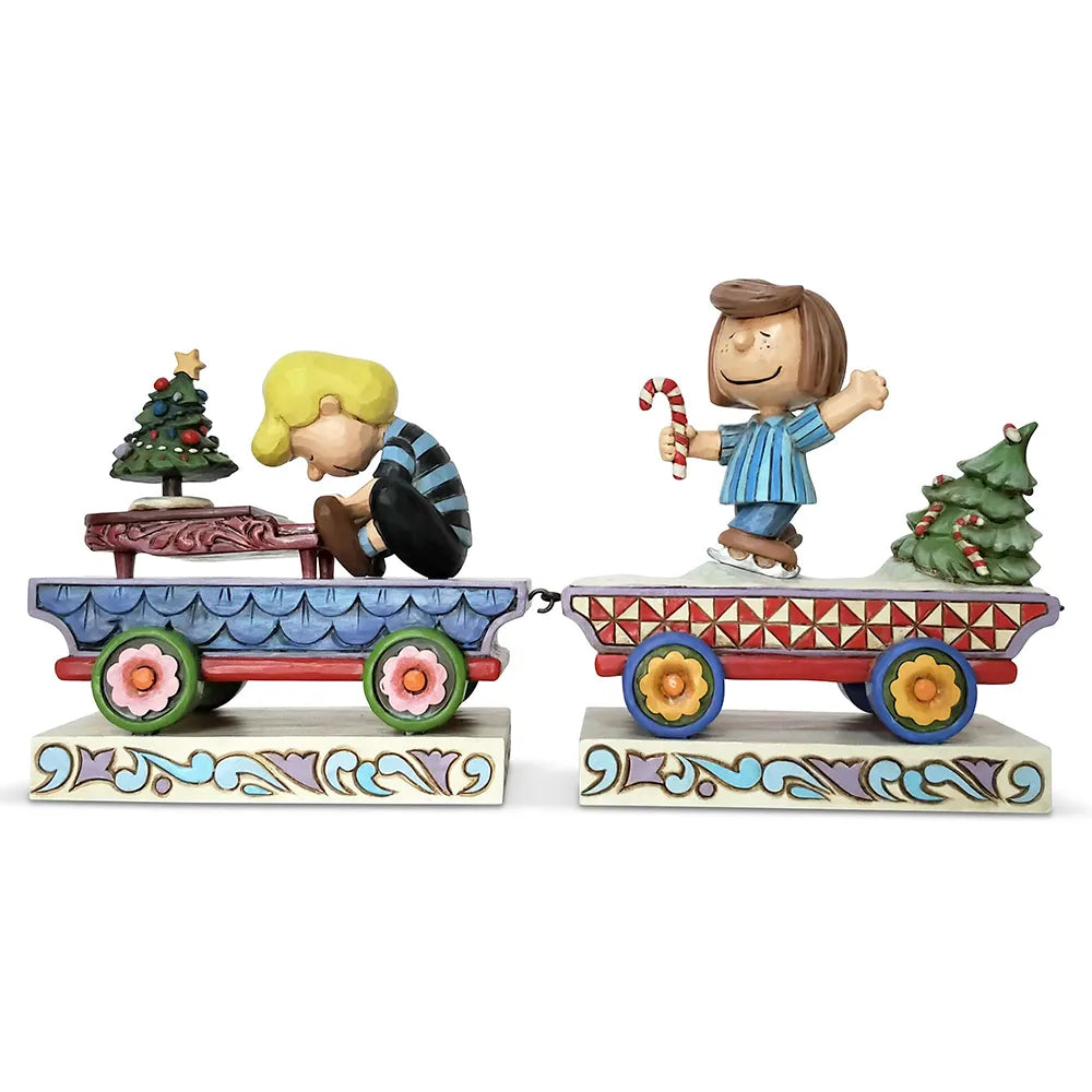 Jim Shore Schroeder Train - Christmas Concert (Peanuts Collection) - Car 5