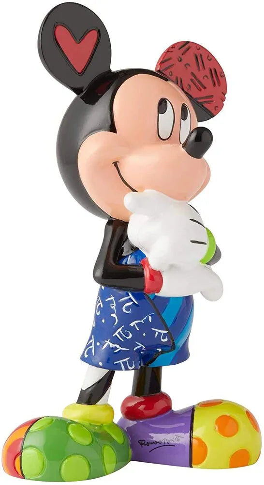 Disney Britto Thinking Mickey Medium Figurine
