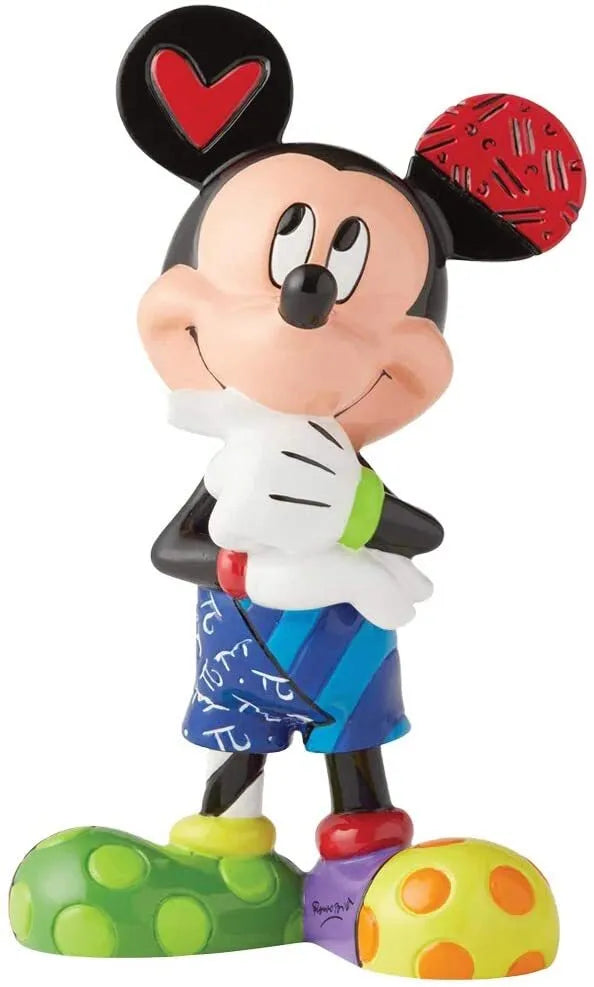 Disney Britto Thinking Mickey Medium Figurine