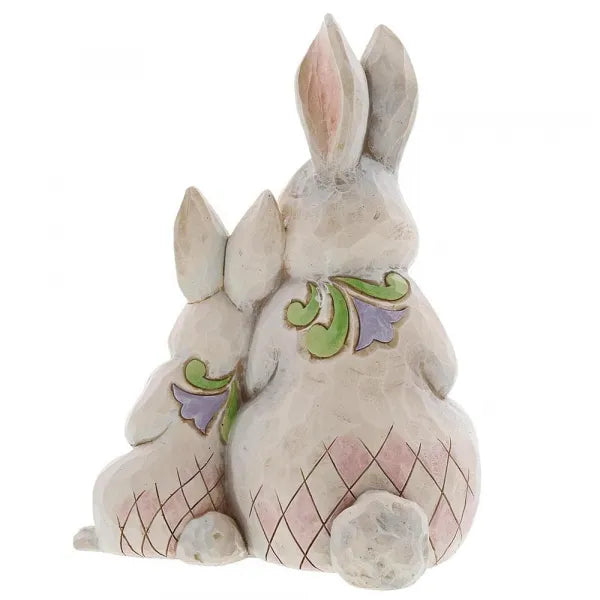 Jim Shore Heartwood Creek - Easter Collection - Forever My Honey Bunny (Double Bunnies)