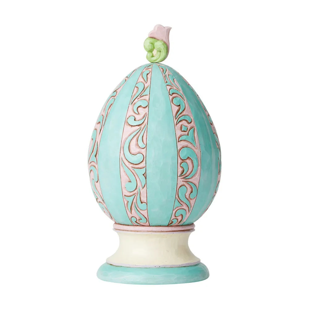 Jim Shore Heartwood Creek Easter - Easter Egg with Rotating Scene