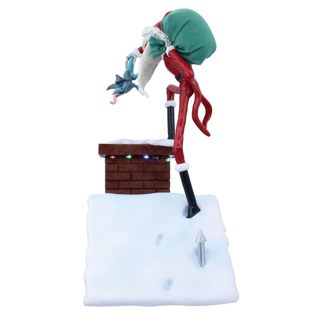 Disney Showcase - Santa Jack on Rooftop Light Up Scene
