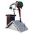 Disney Showcase - Santa Jack on Rooftop Light Up Scene
