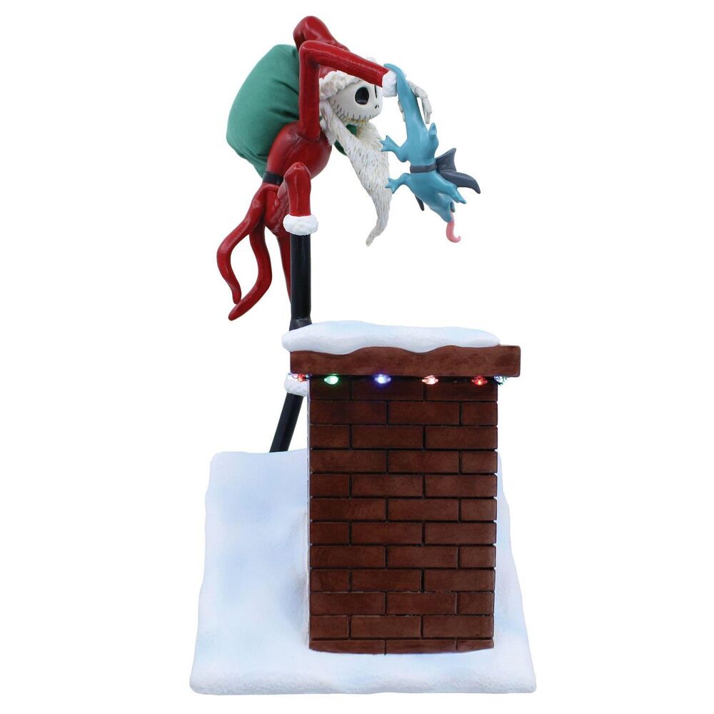 Disney Showcase - Santa Jack on Rooftop Light Up Scene