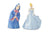 Disney Ceramics Salt and Pepper Shaker Set - Cinderella and Fairy Godmother