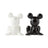 Disney Ceramics Salt and Pepper Shaker Set - Black & White Mickey Mouse
