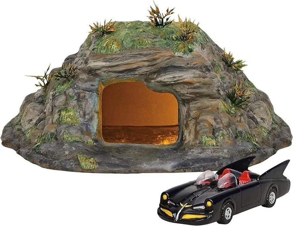 Department 56 Batman - The Batcave Set of 2