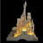 Disney Flourish Illuminated Castle - Beauty And The Beast