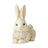 Jim Shore Heartwood Creek White Woodland - Bunny Garden Statue