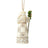 Jim Shore Heartwood Creek White Woodland - Santa With Cane Hanging Ornament