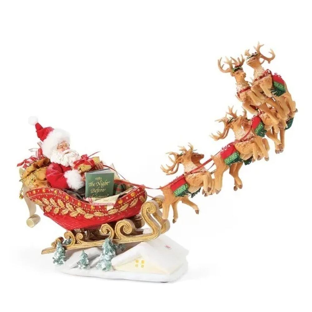 Possible Dreams Clothtique By Dept 56 Santa - Anniversary Edition DashAway
