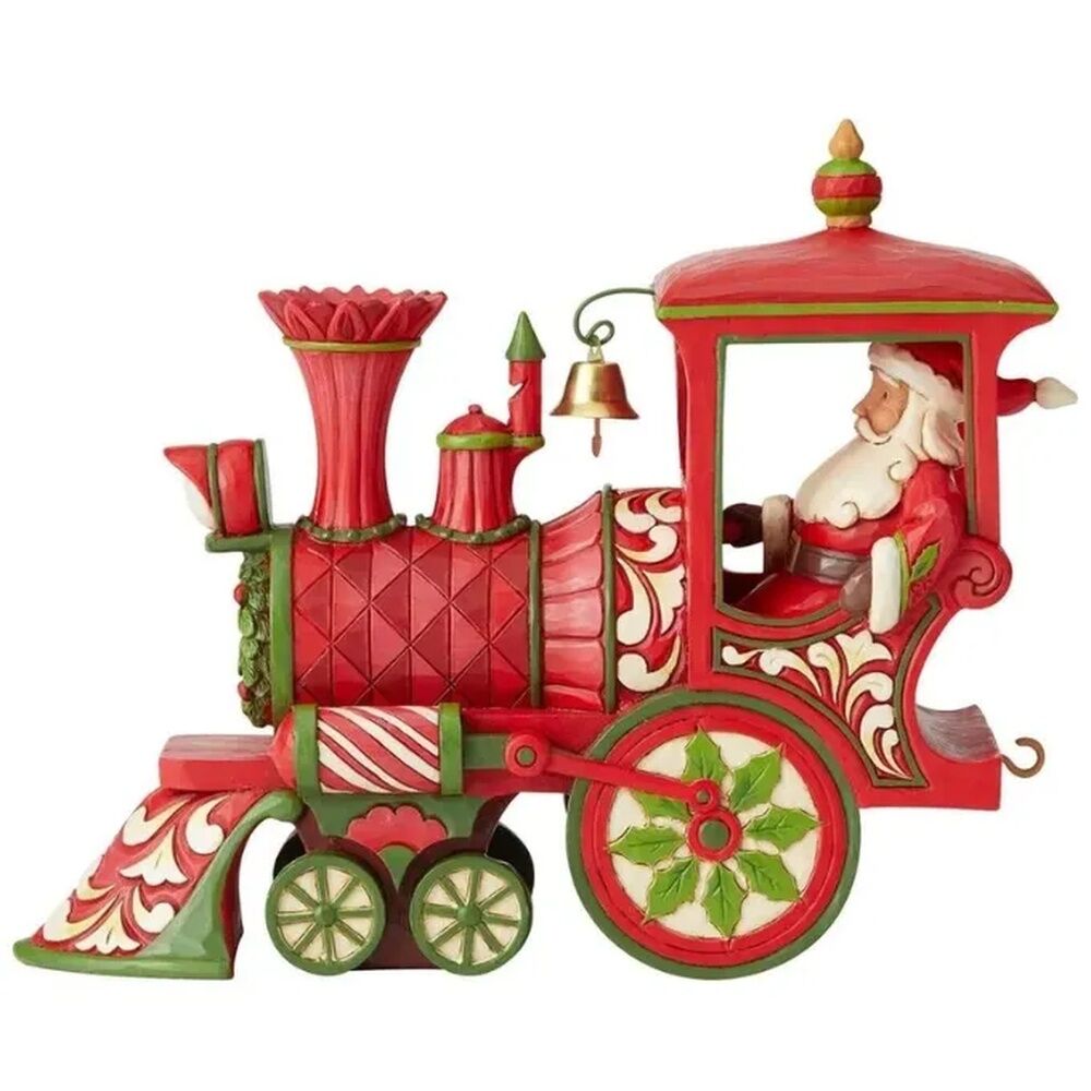 Jim Shore Heartwood Creek - Christmas Train Engine