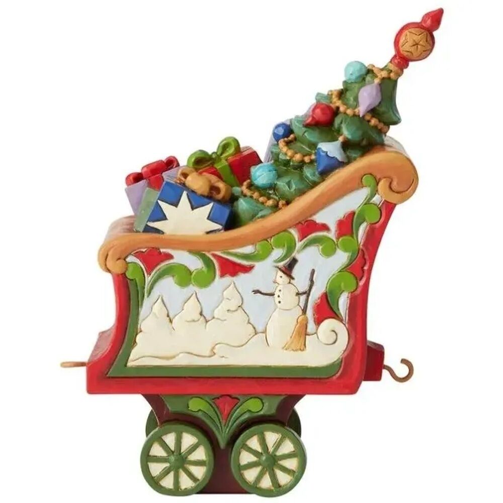 Jim Shore Heartwood Creek - Christmas Train Coal Car