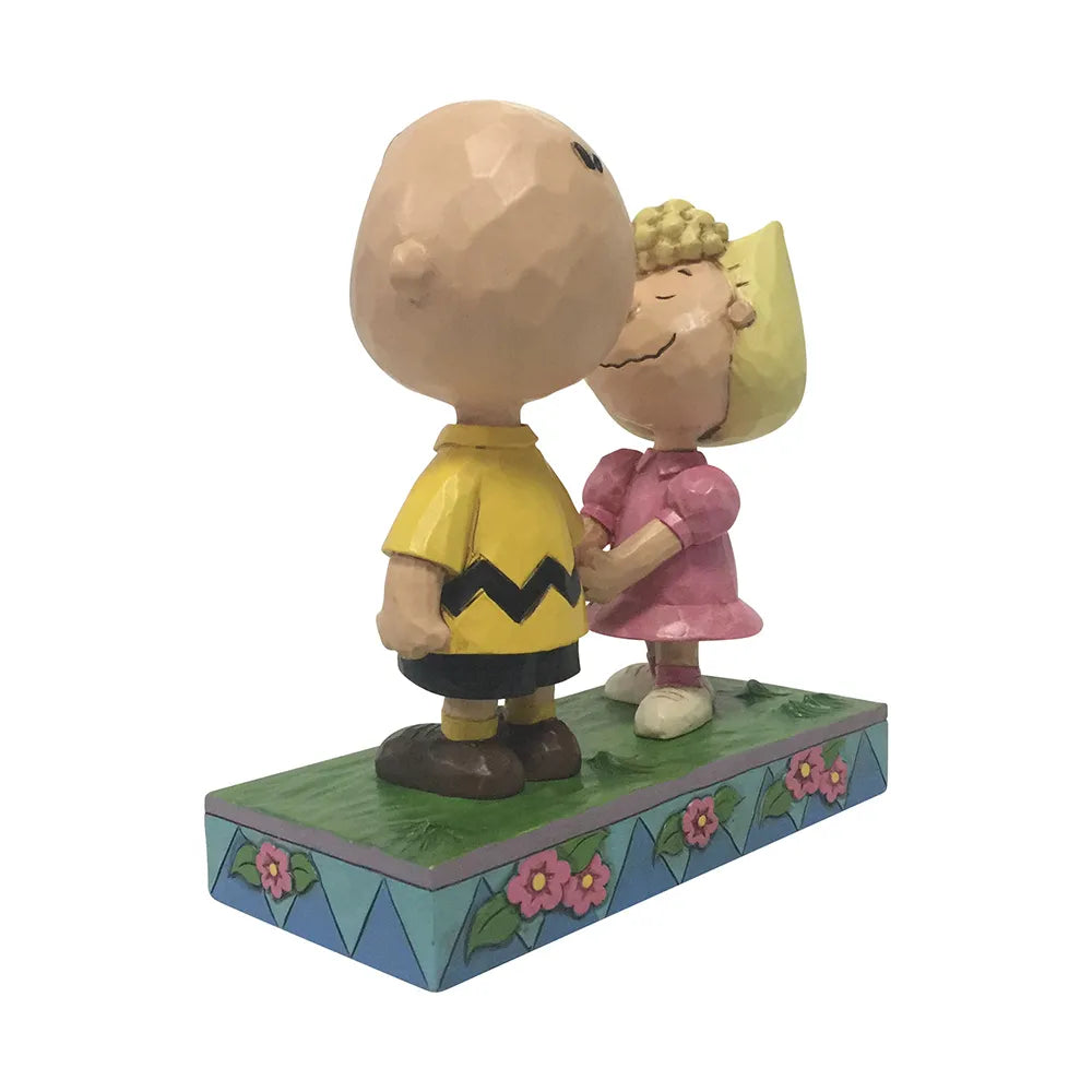 Peanuts by Jim Shore - Charlie Brown & Sally - I Love My Big Brother
