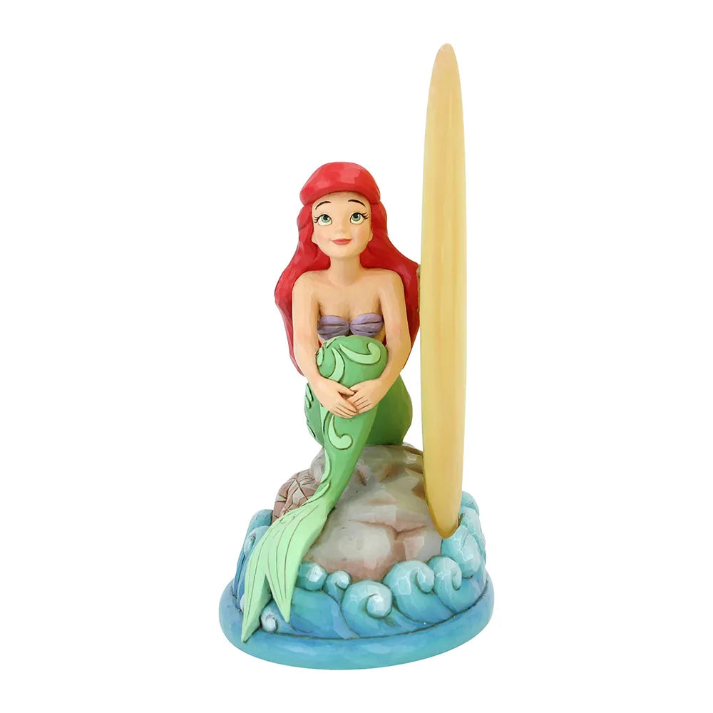 Jim Shore Disney Traditions - The Little Mermaid Ariel - Mermaid by Moonlight