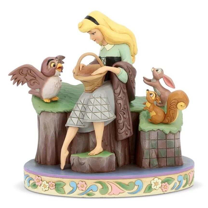 Jim Shore Disney Traditions - Sleeping Beauty Aurora with Animals - Beauty Rare
