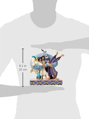 Jim Shore Disney Traditions - Aladdin - Group Hug!