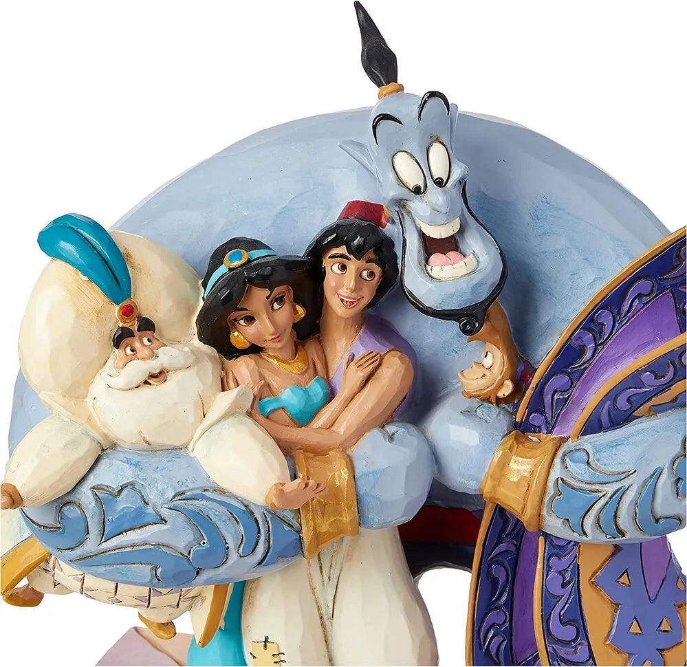 Jim Shore Disney Traditions - Aladdin - Group Hug!