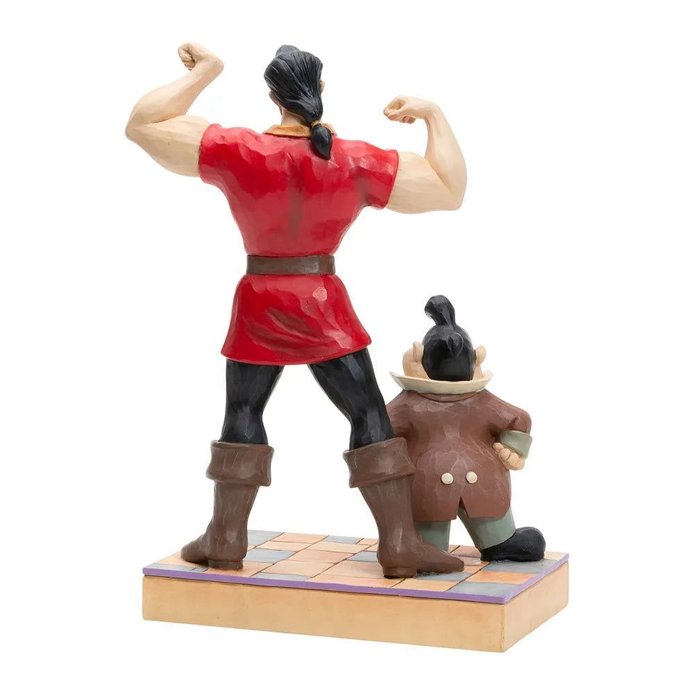 Jim Shore Disney Traditions - Beauty & the Beast Gaston & Lefou - Muscle-Bound Menace