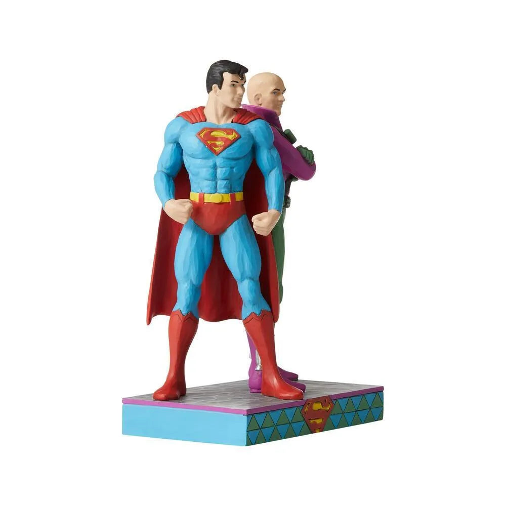 DC Comics by Jim Shore - Superman & Lex Luthor