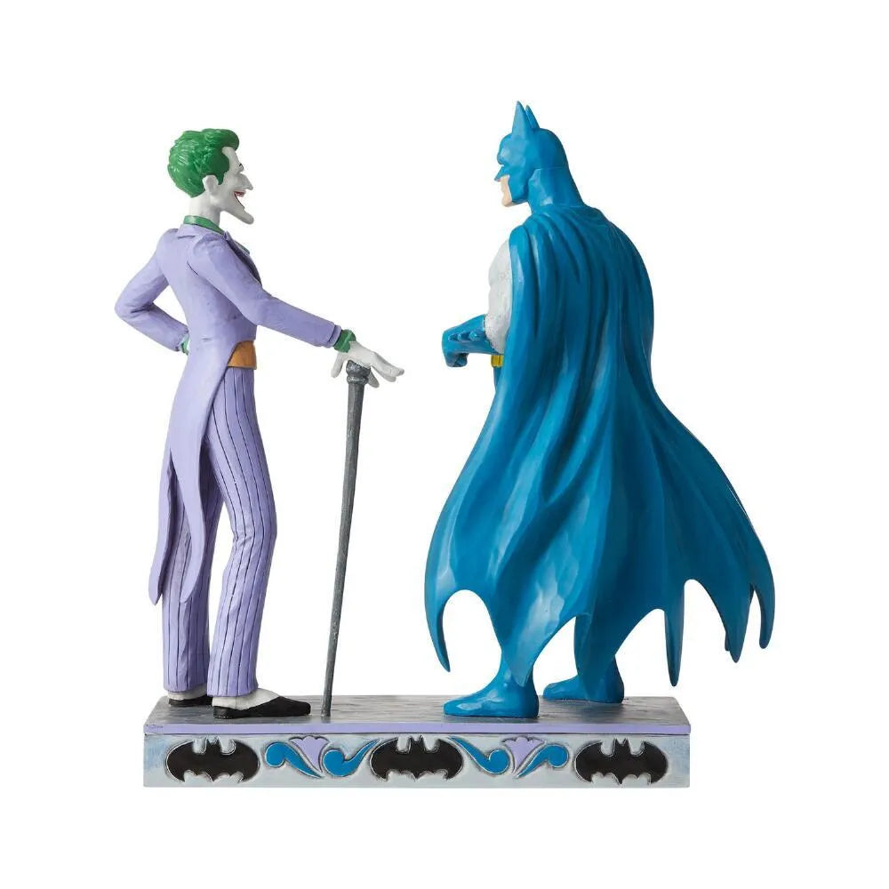 DC Comics by Jim Shore - Batman & Joker
