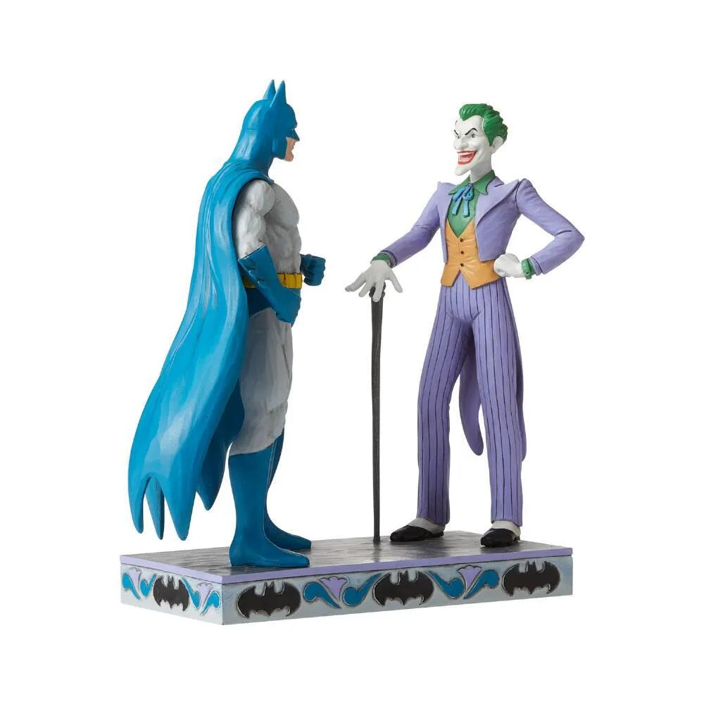 DC Comics by Jim Shore - Batman & Joker