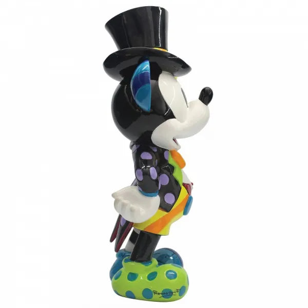Disney Britto Mickey Mouse With Top Hat Figurine - Large