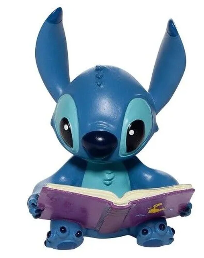 Disney Showcase - Stitch Hugs - Stitch with Book Mini Figurine